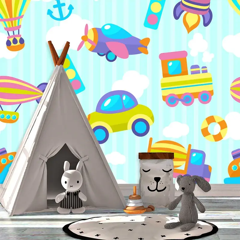 Tapeta Autíčka - 125x75 cm