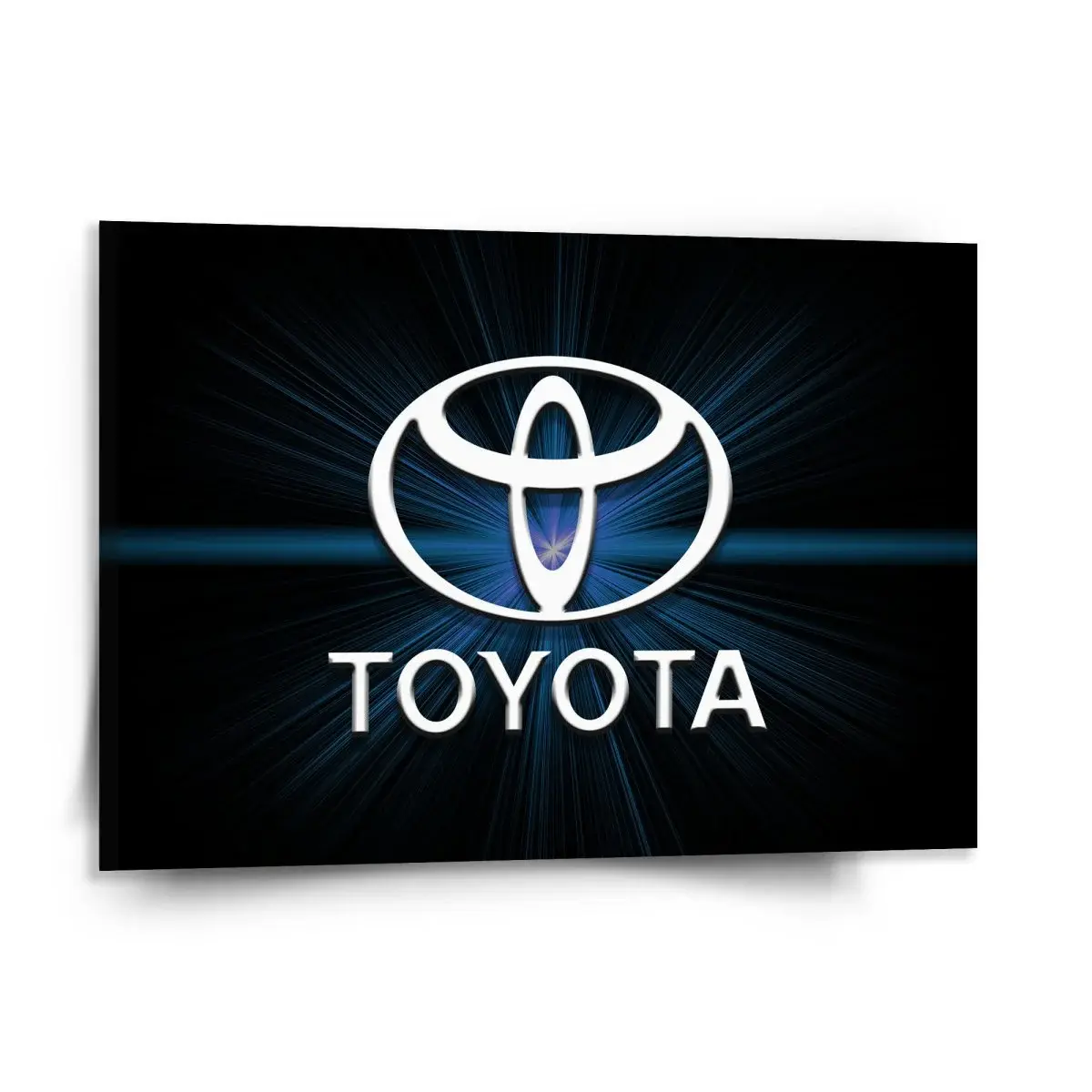 Obraz Toyota Blue Glow - 150x110 cm