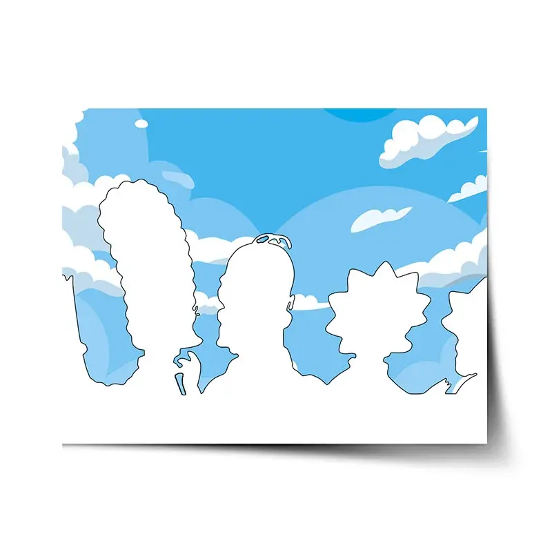 Plakát Cartoon 1 - 120x80 cm