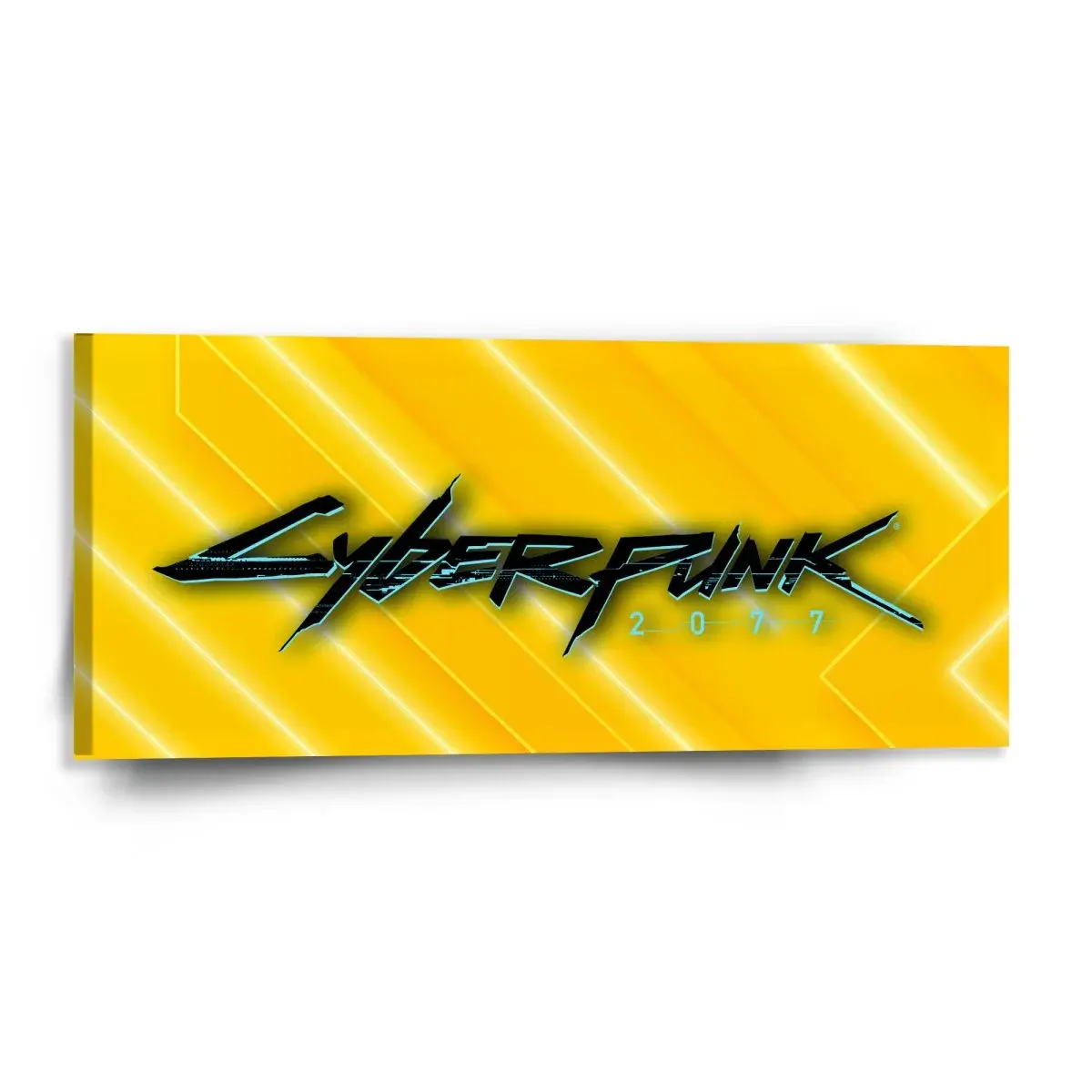 Obraz Cyberpunk 2077 Žlutý - 110x50 cm