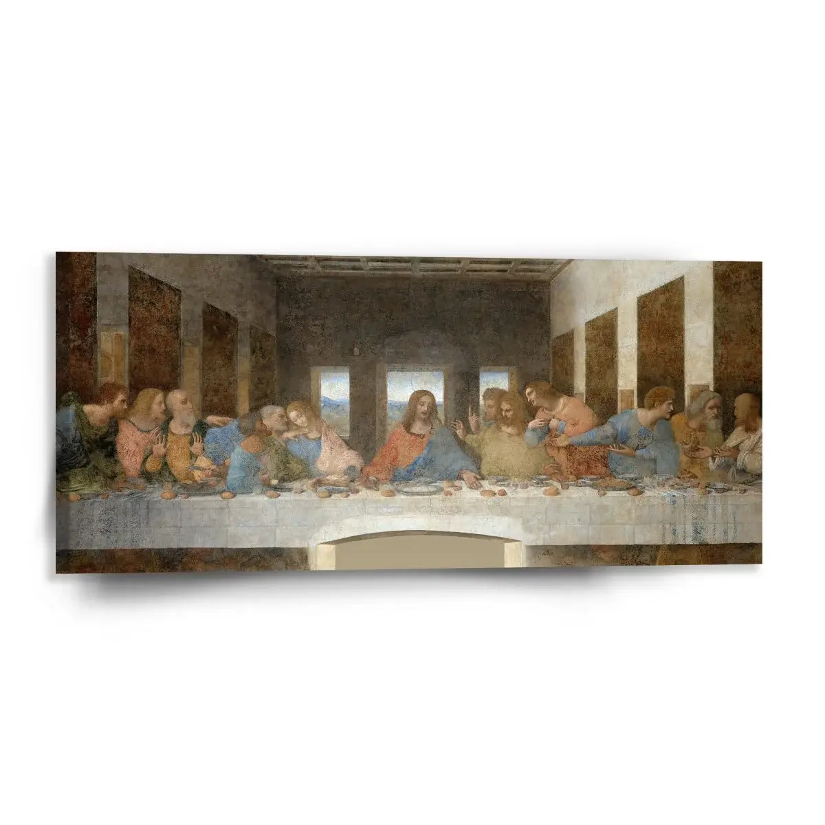 Obraz Poslední večeře - Leonardo da Vinci - 110x50 cm