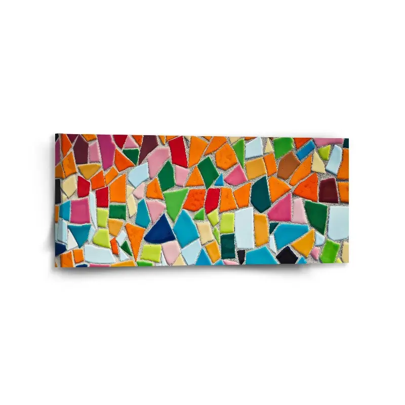 Obraz Barevná mozaika - 110x50 cm