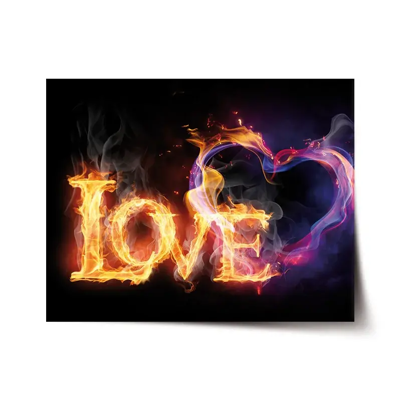 Plakát Love - 90x60 cm