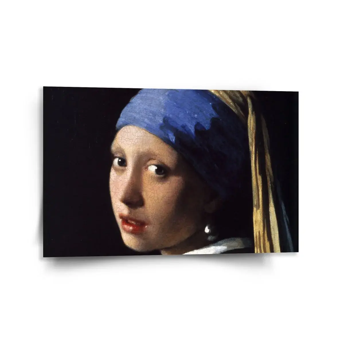 Obraz Dívka s perlou - Johannes Vermeer - 120x80 cm