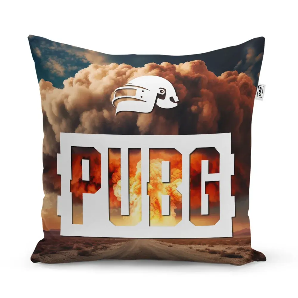 Polštář PUBG Exploze 1 - 40x40 cm