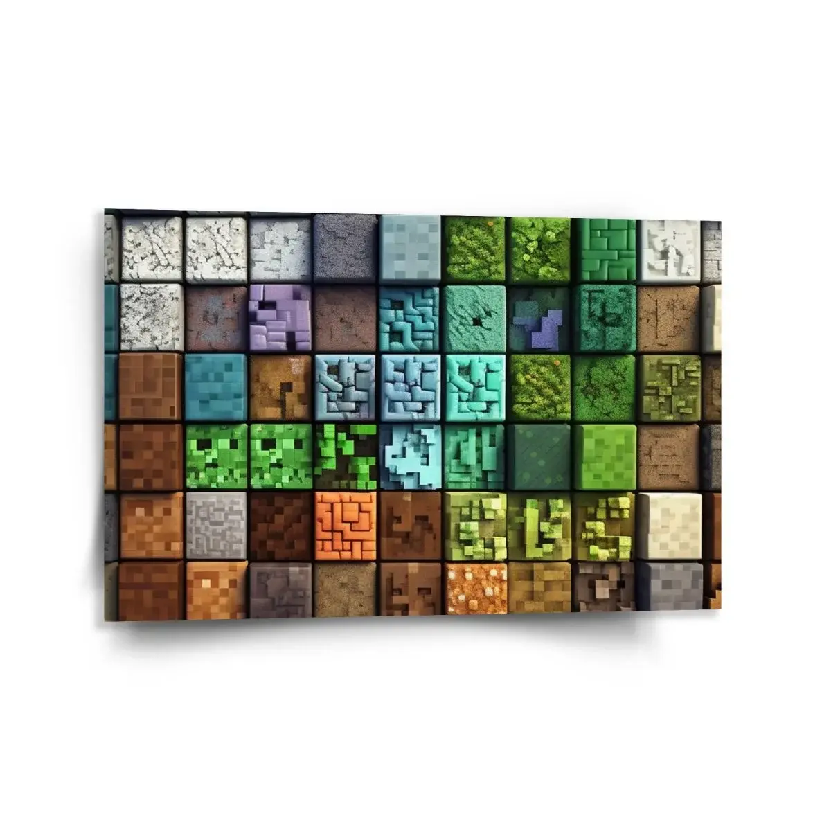 Obraz Blocks Abstract - 120x80 cm