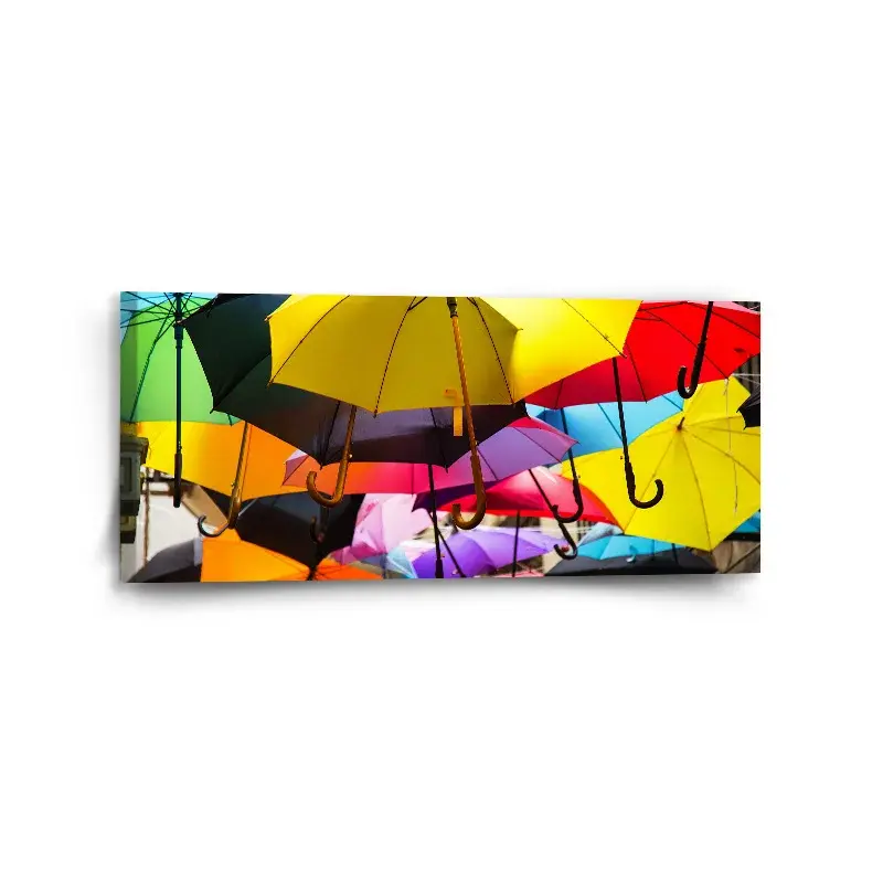 Obraz Deštníky - 110x50 cm