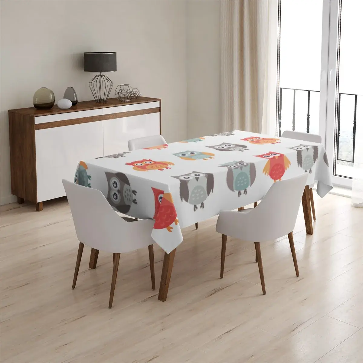 Ubrus Sovy 2 - 130x130 cm