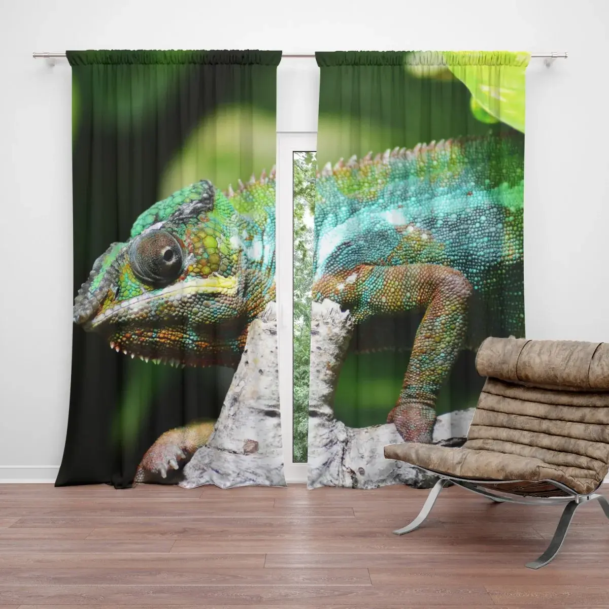 Závěs Chameleon: 2ks 140x250cm