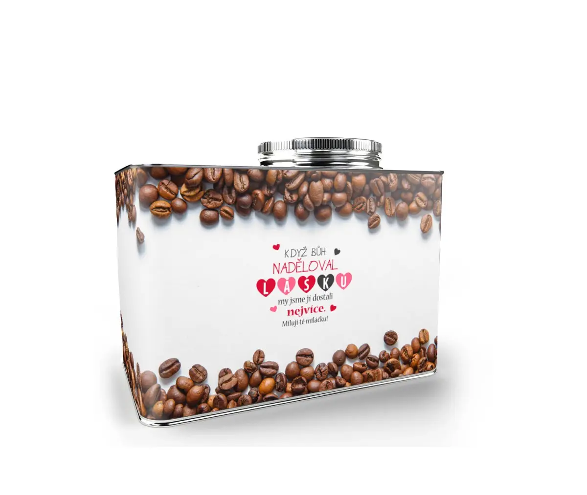 Dárková káva Když Bůh naděloval lásku - 500g