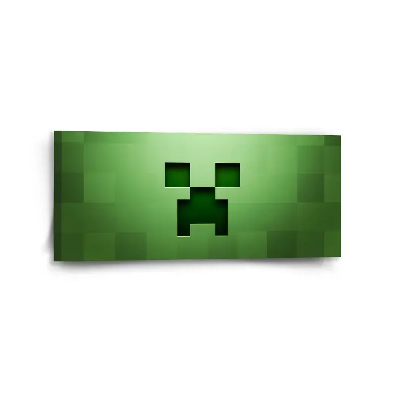 Obraz Green Blocks - 110x50 cm