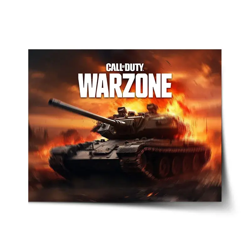 Plakát Call of Duty Warzone - tank - 90x60 cm