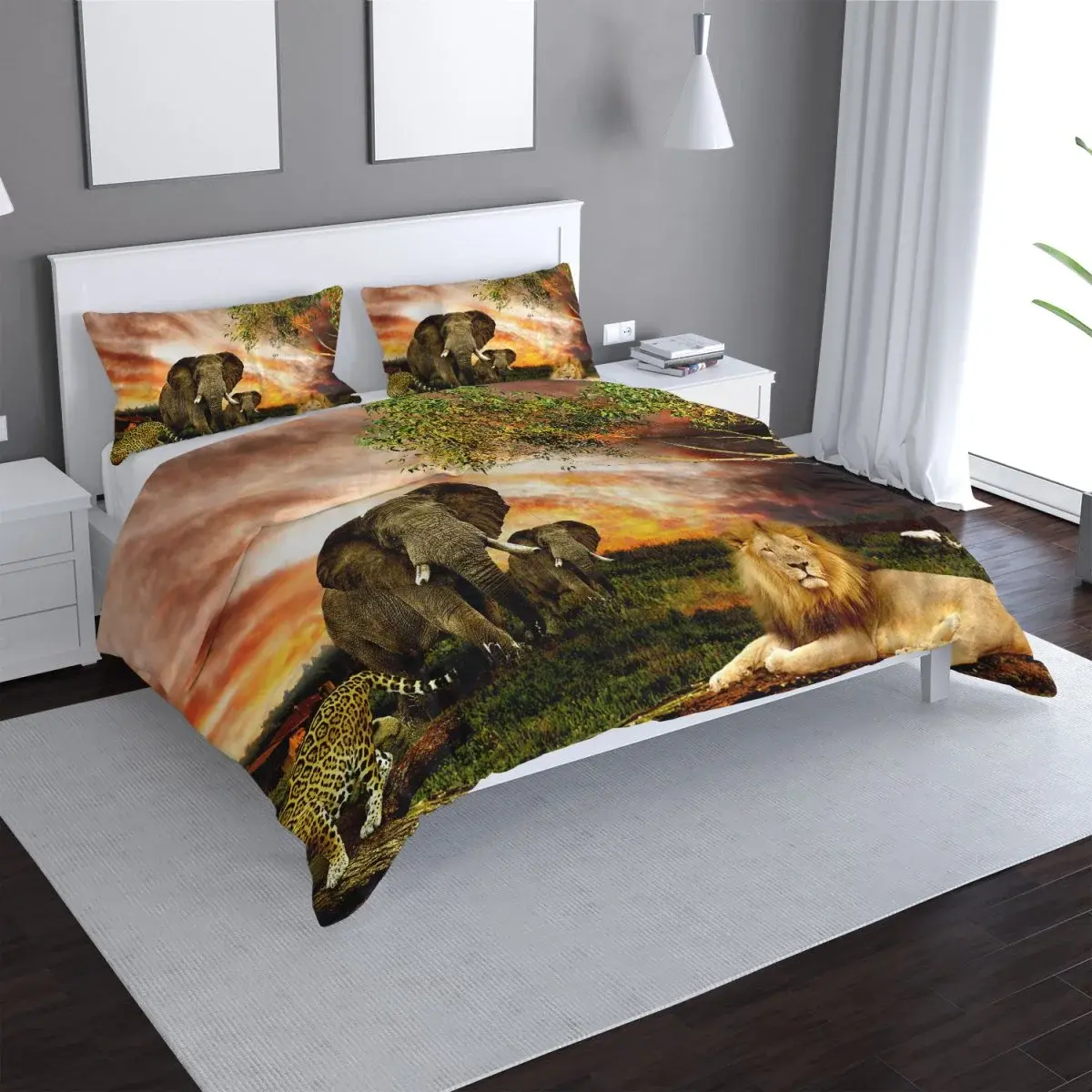Povlečení Zvířata ze Sahary - 140x220 / 90x70