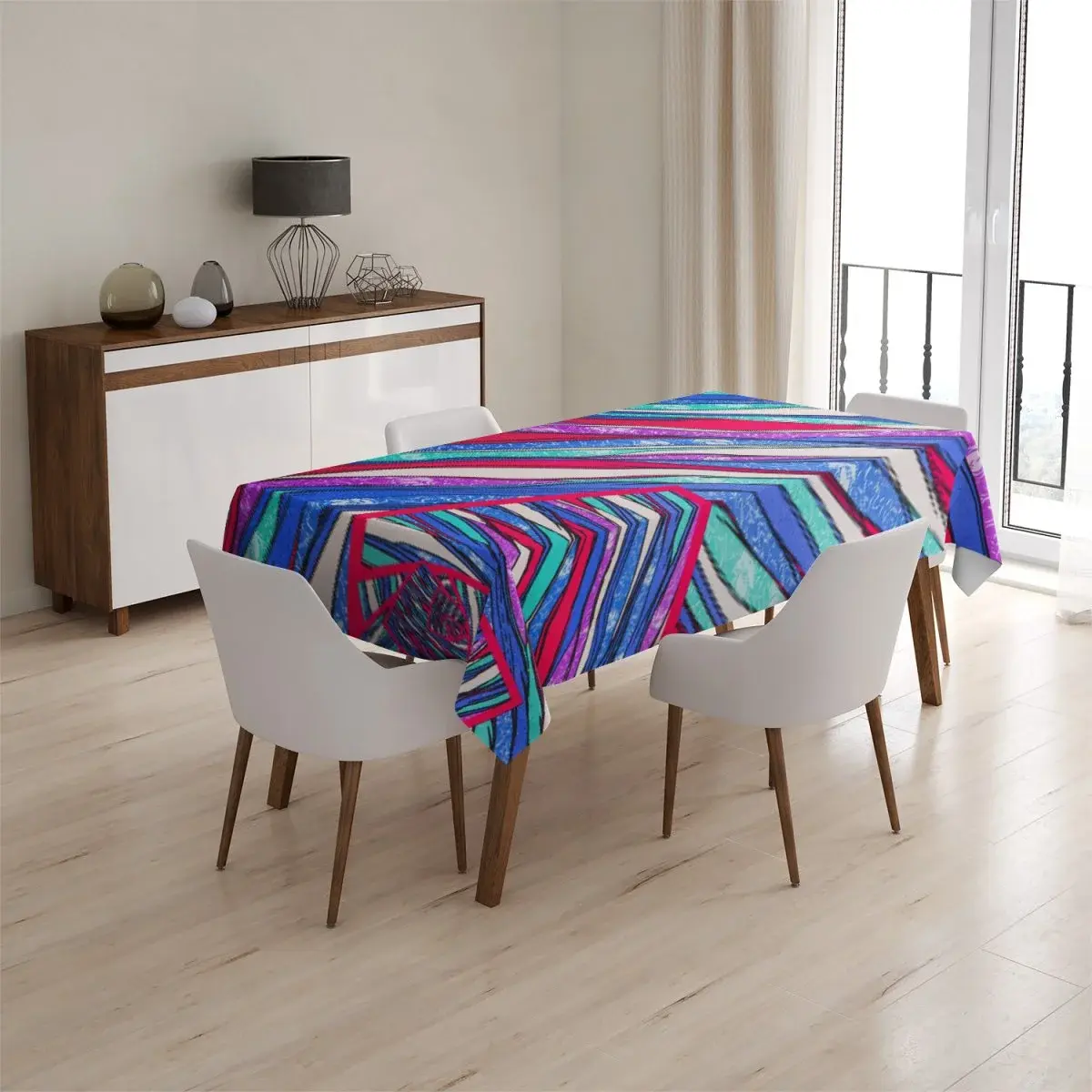 Ubrus Pruhovaný motiv 2 - 130x170 cm
