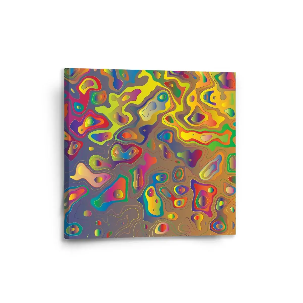 Obraz Barevné skvrny - 50x50 cm