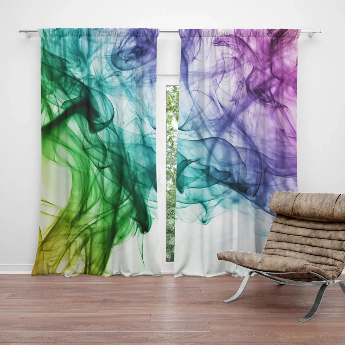 Závěs Barevný efekt: 2ks 140x250cm