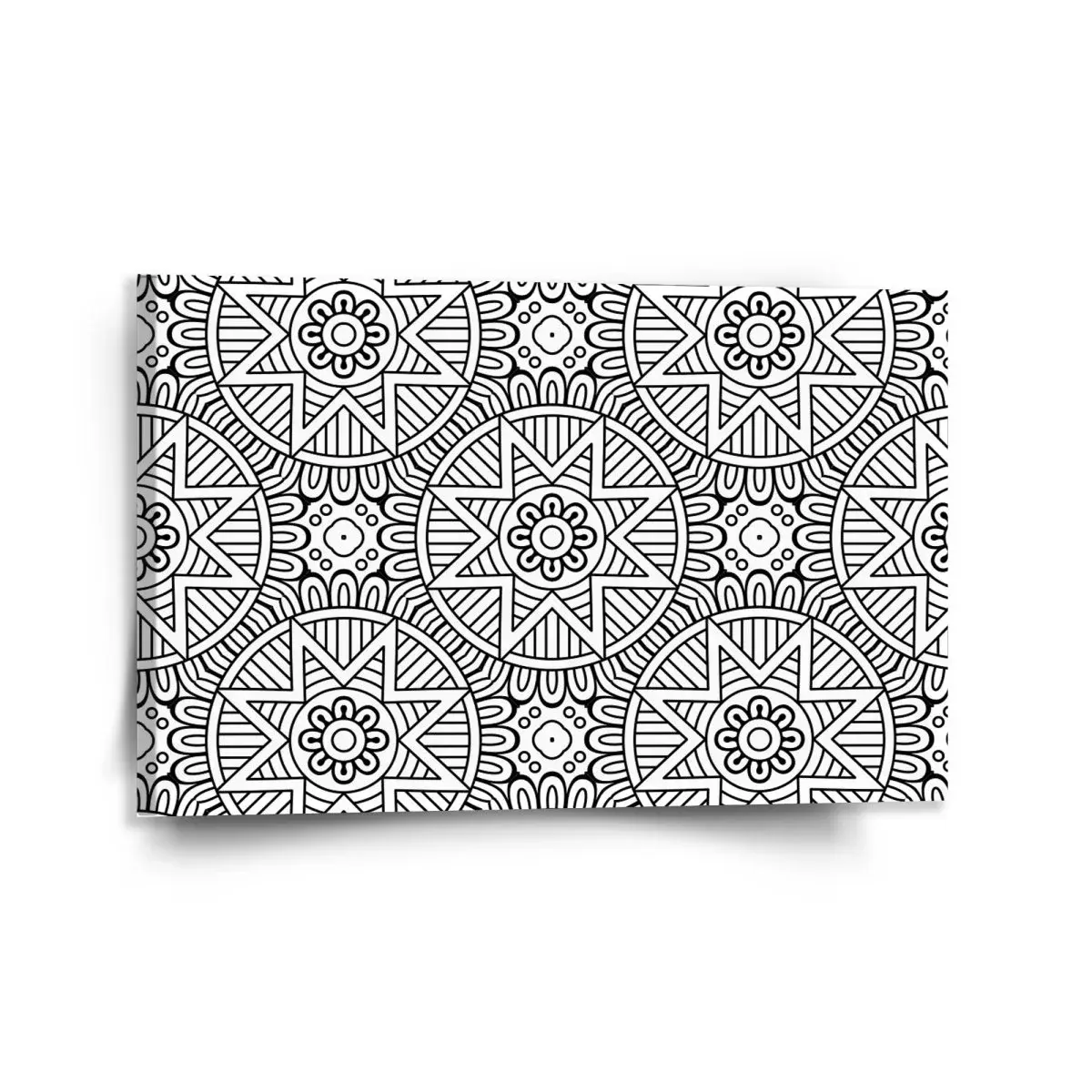 Obraz Hvězdy mehendi - 120x80 cm