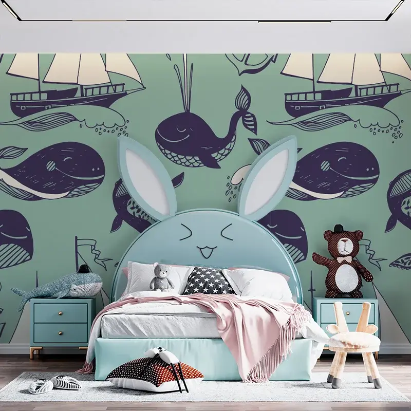 Tapeta Velryby - 336x220 cm
