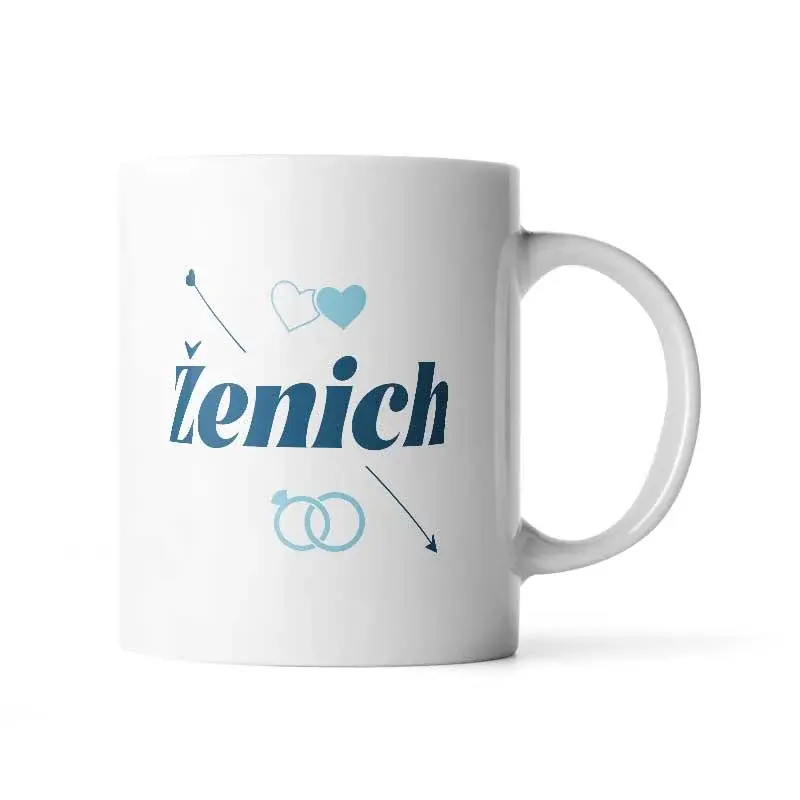 Hrnek Ženich šíp - 200 ml - espresso