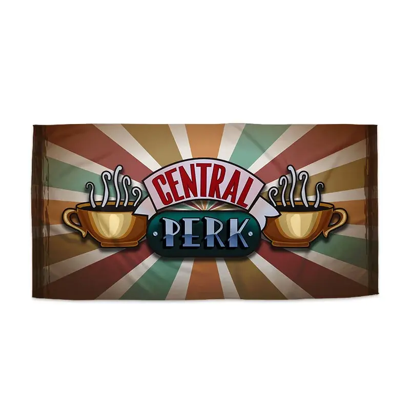 Ručník Seriál přátelé CENTRAL PERK Abstrakce - 30x50 cm