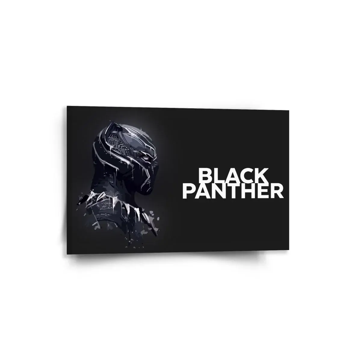 Obraz BLACK PANTHER z profilu Černý - 60x40 cm
