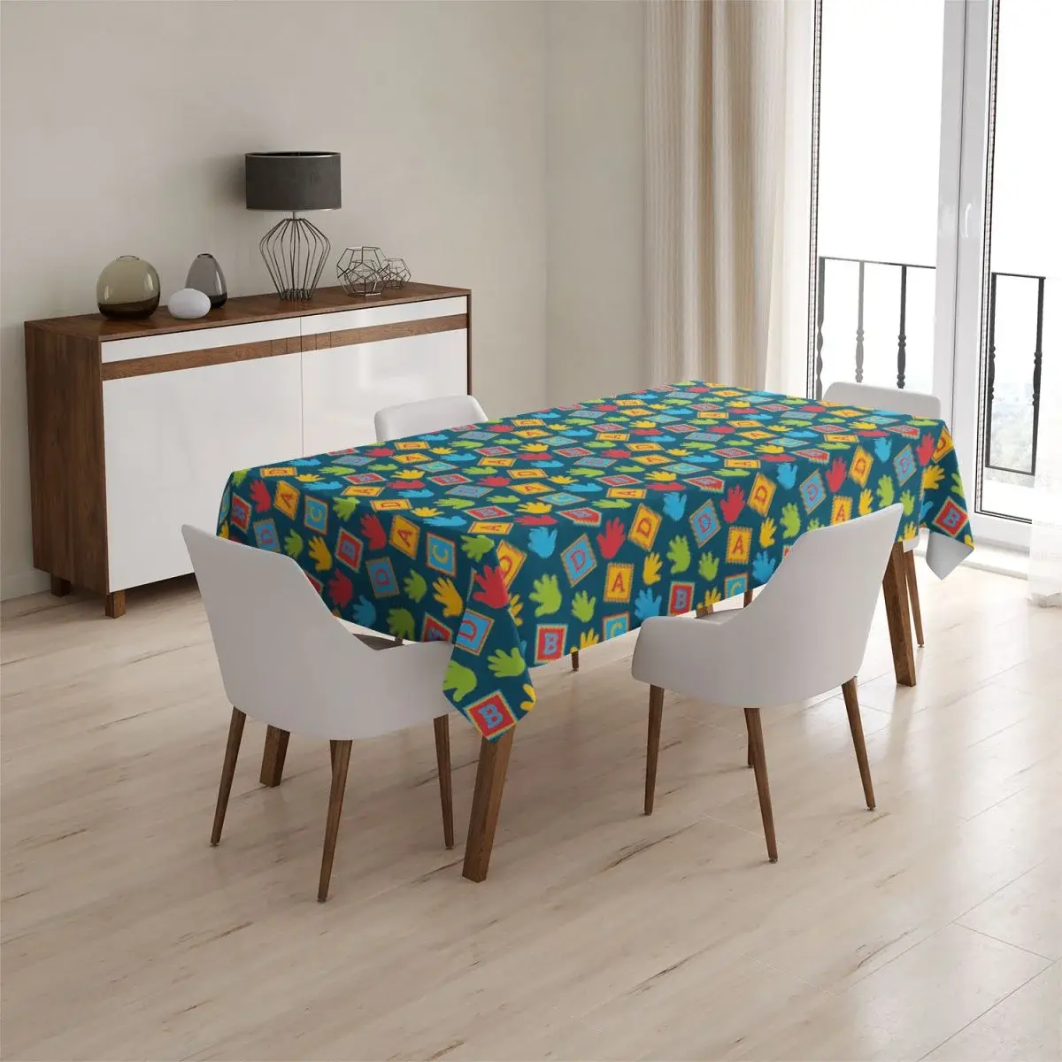 Ubrus ABC - 145x240 cm