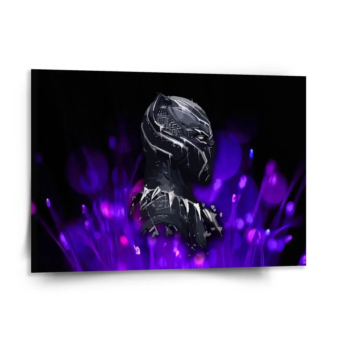 Obraz BLACK PANTHER Fialová luminescence - 150x110 cm