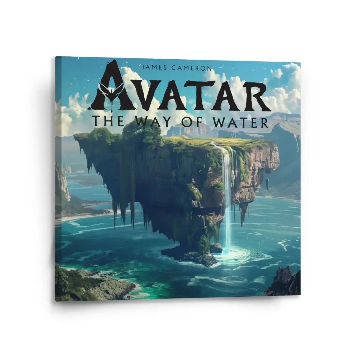 Obraz Avatar The Way of Water Plovoucí ostrov - 110x110 cm
