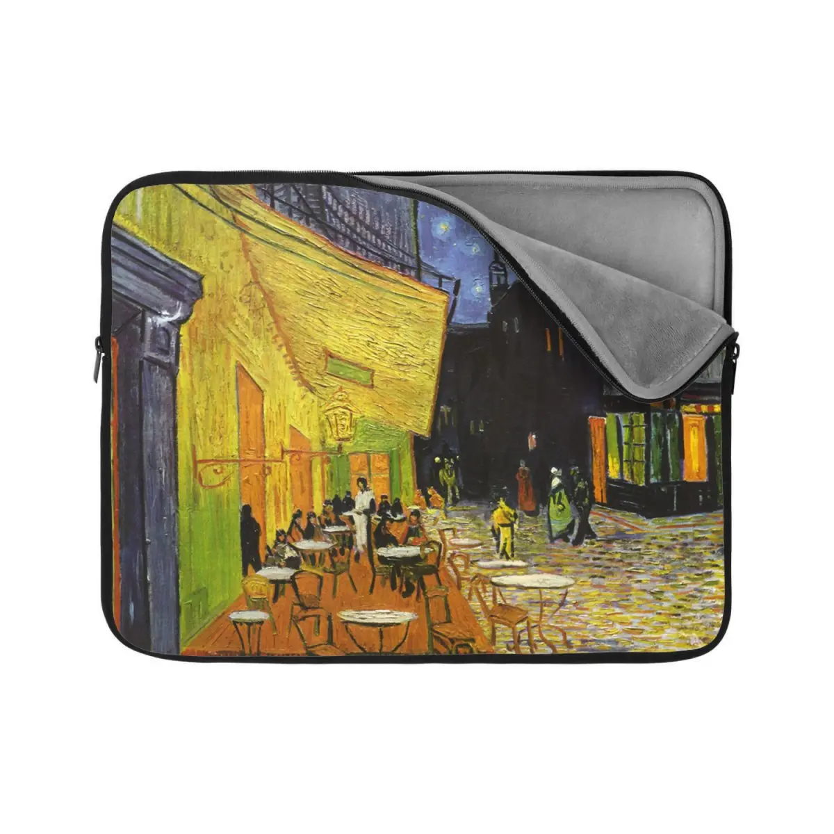 Obal na notebook Terasa kavárny v noci - Vincent van Gogh - 15,6"