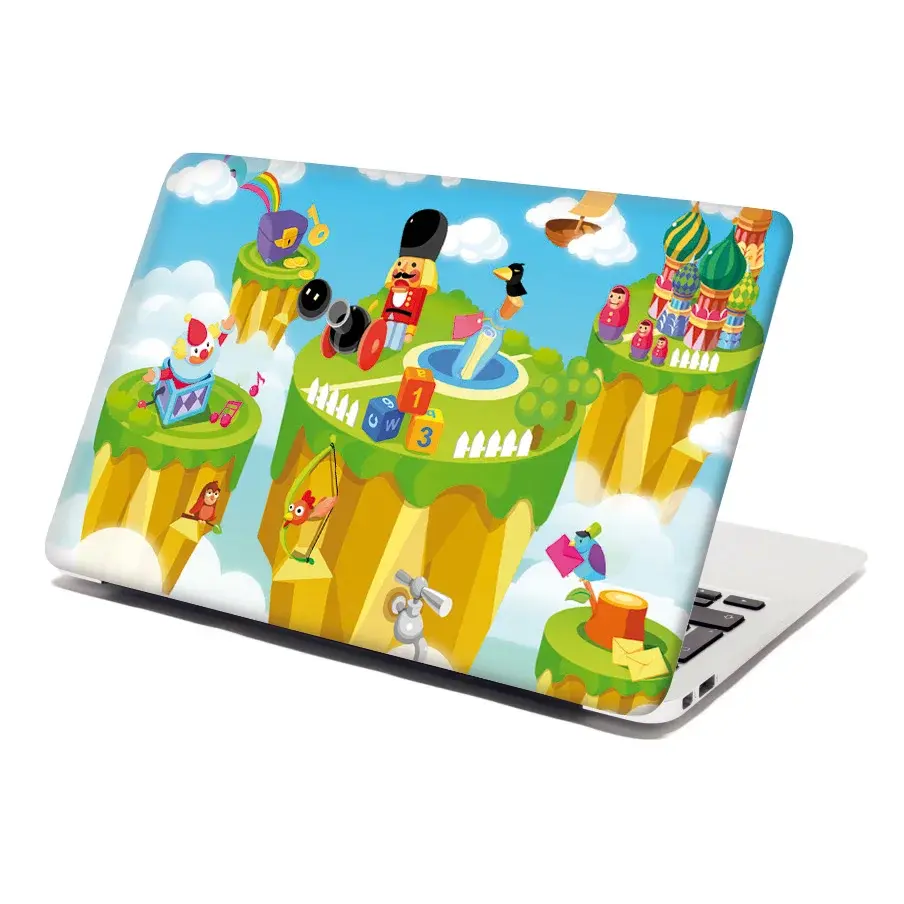 Samolepka na notebook Dětský motiv 2 - 38x26 cm