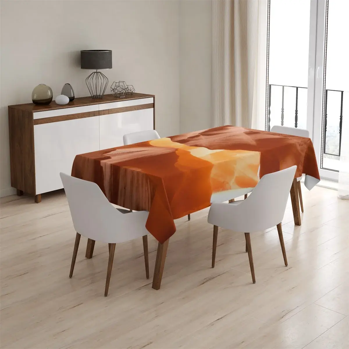Ubrus Skály v poušti - 90x90 cm