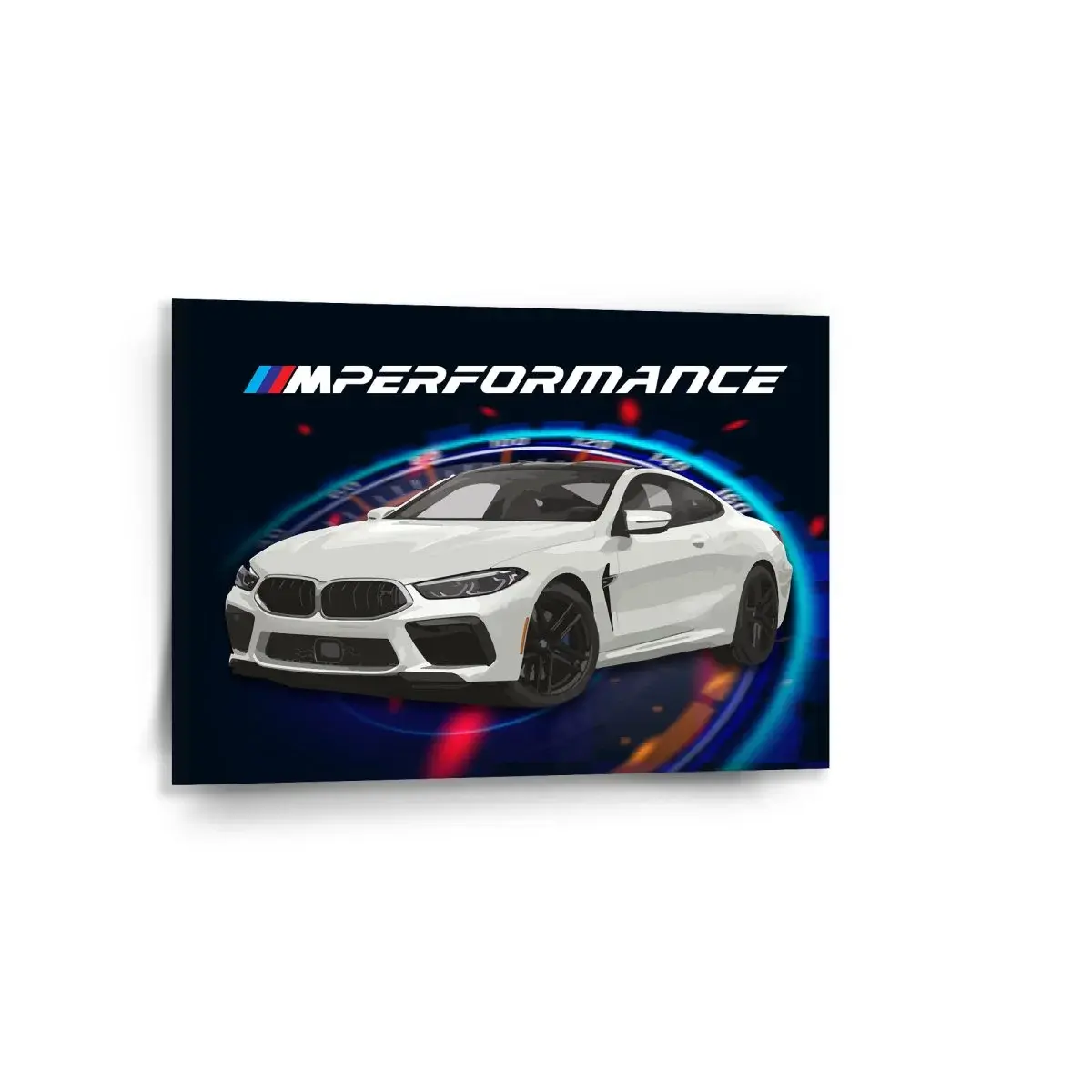 Obraz MPERFORMANCE Tachometr - 90x60 cm