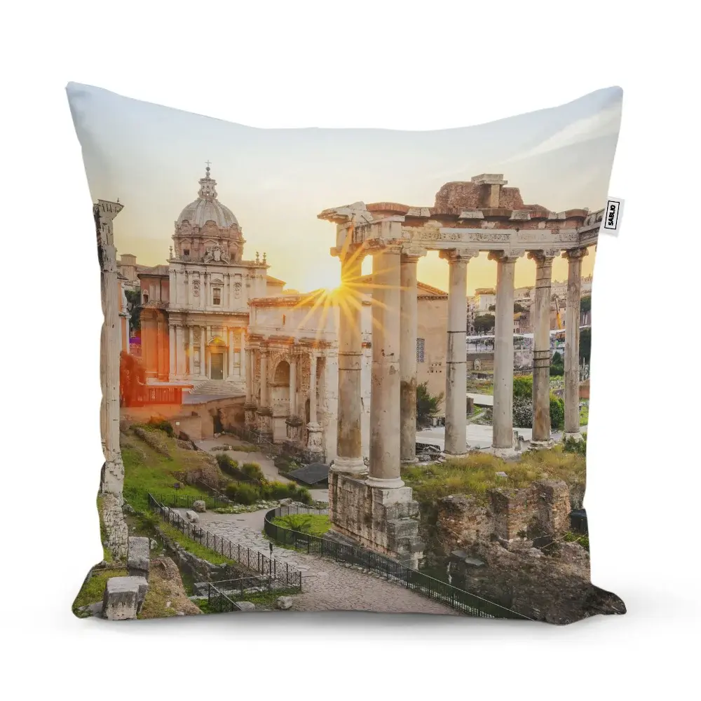 Polštář Řím Forum Romanum - 50x50 cm