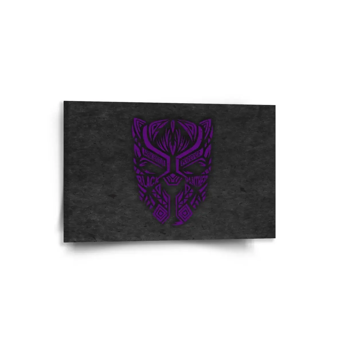 Obraz BLACK PANTHER wakanda forever Fialový - 60x40 cm