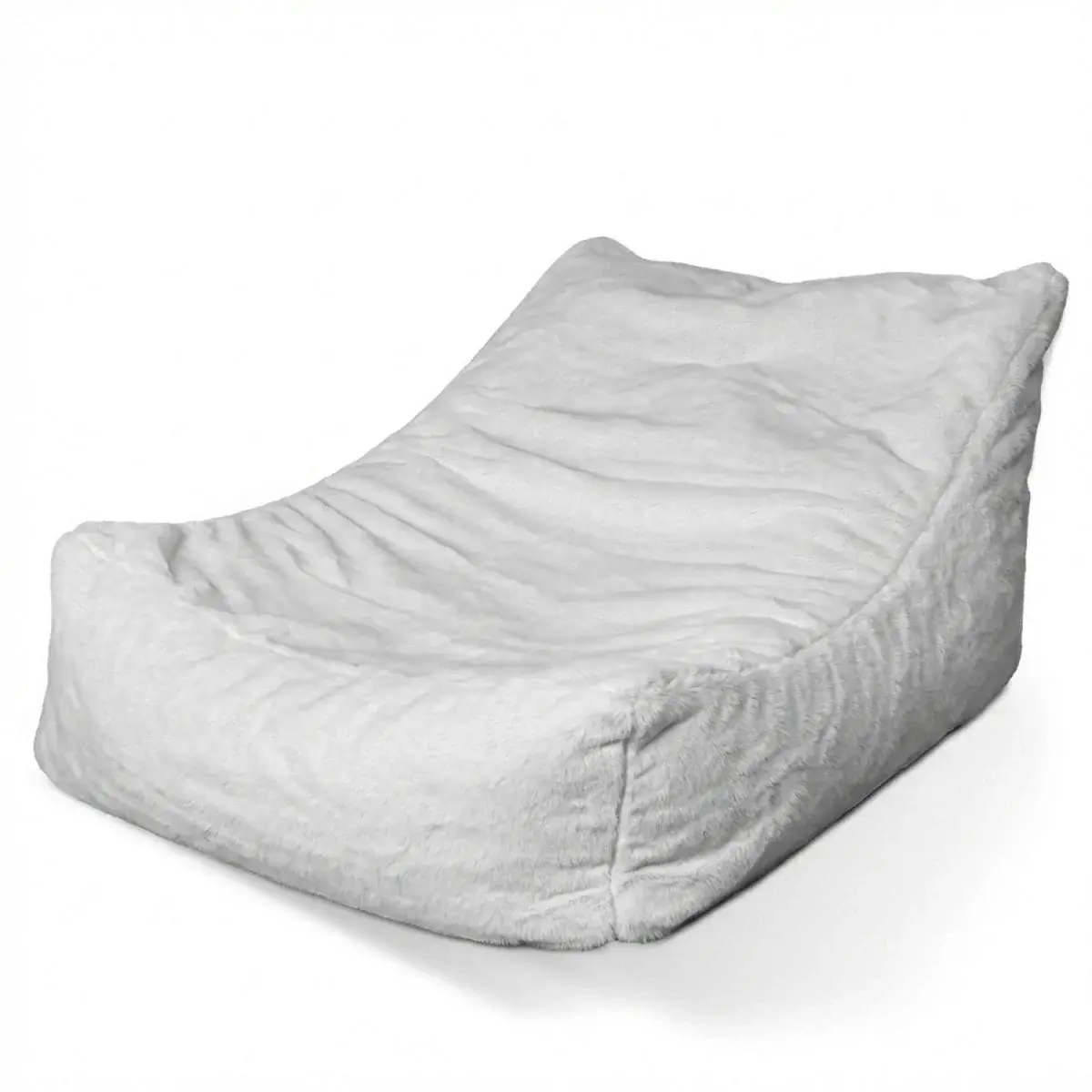 Sedací vak Lounge SOFTY - Cloud White - 80 x 95 x 50 cm