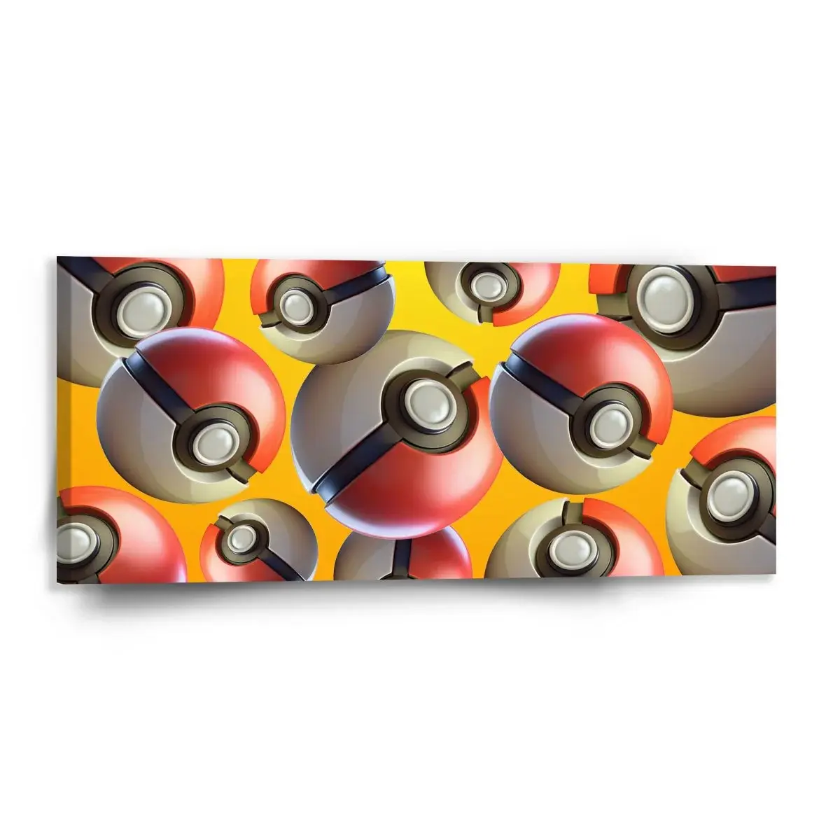 Obraz Pokemon ball Pattern - 110x50 cm