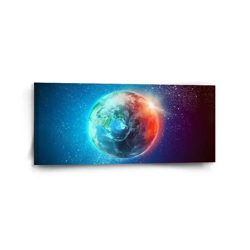 Obraz Země ve vesmíru - 110x50 cm