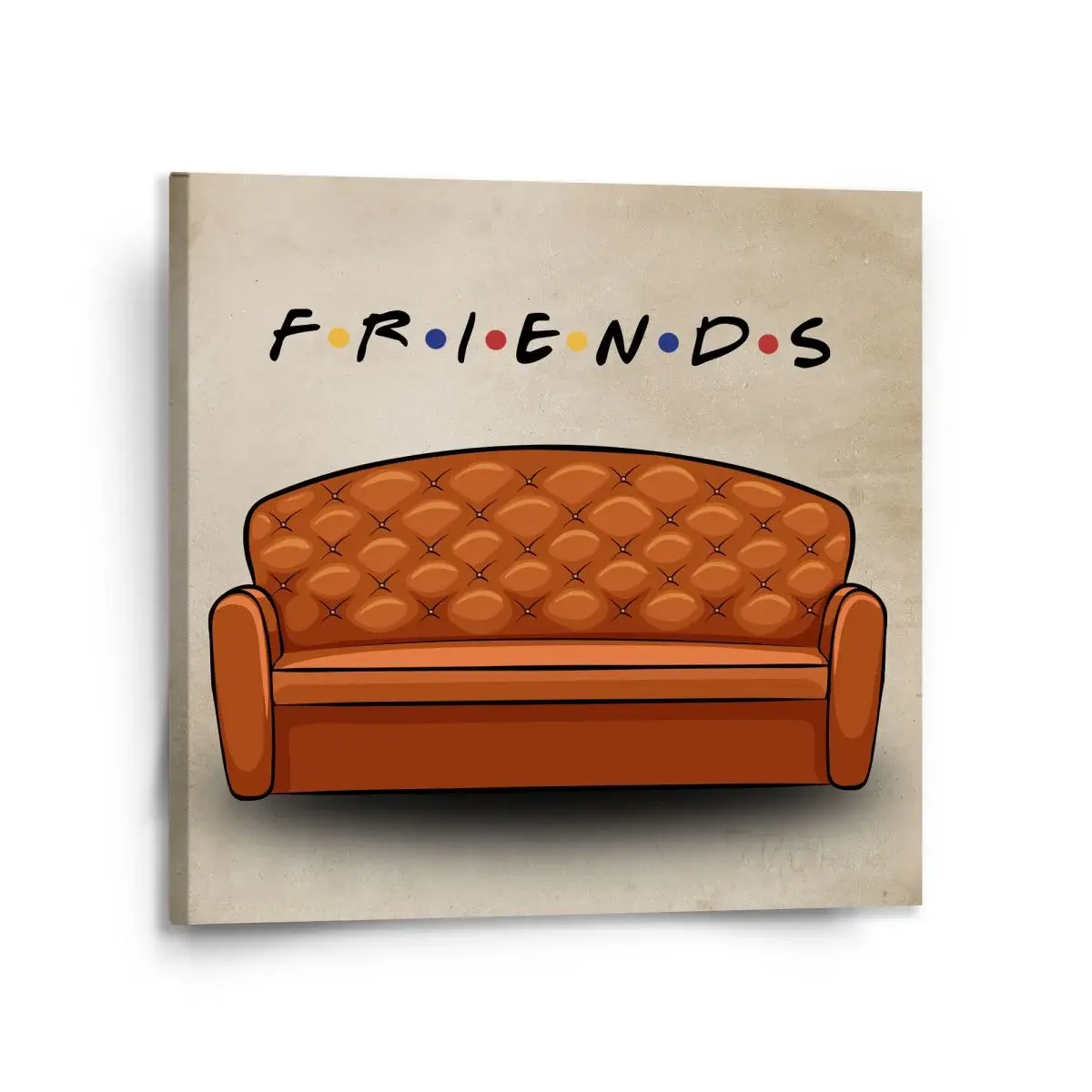 Obraz Seriál přátelé FRIENDS Gauč - 110x110 cm