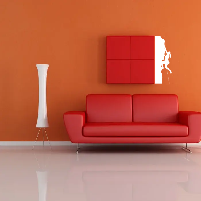 Samolepka na zeď: Horolezectví - 31x90 cm