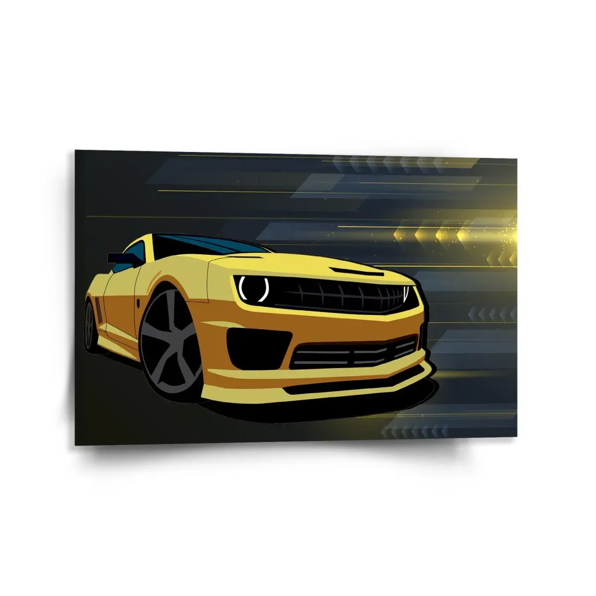 Obraz Chevrolet Camaro Pruhy - 120x80 cm