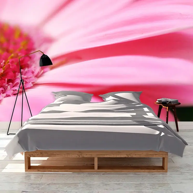 Tapeta Růžová gerbera - 208x125 cm
