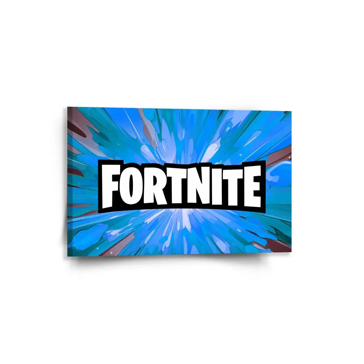 Obraz FORTNITE modrá - 60x40 cm