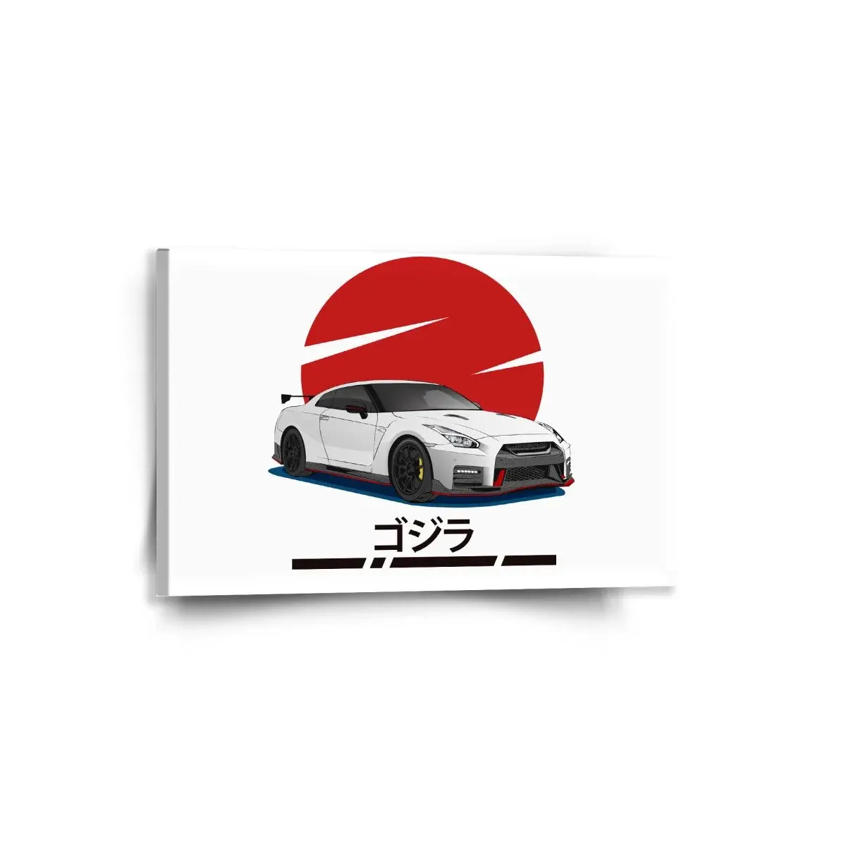 Obraz Nissan GTR 35 Japonské slunce - 60x40 cm