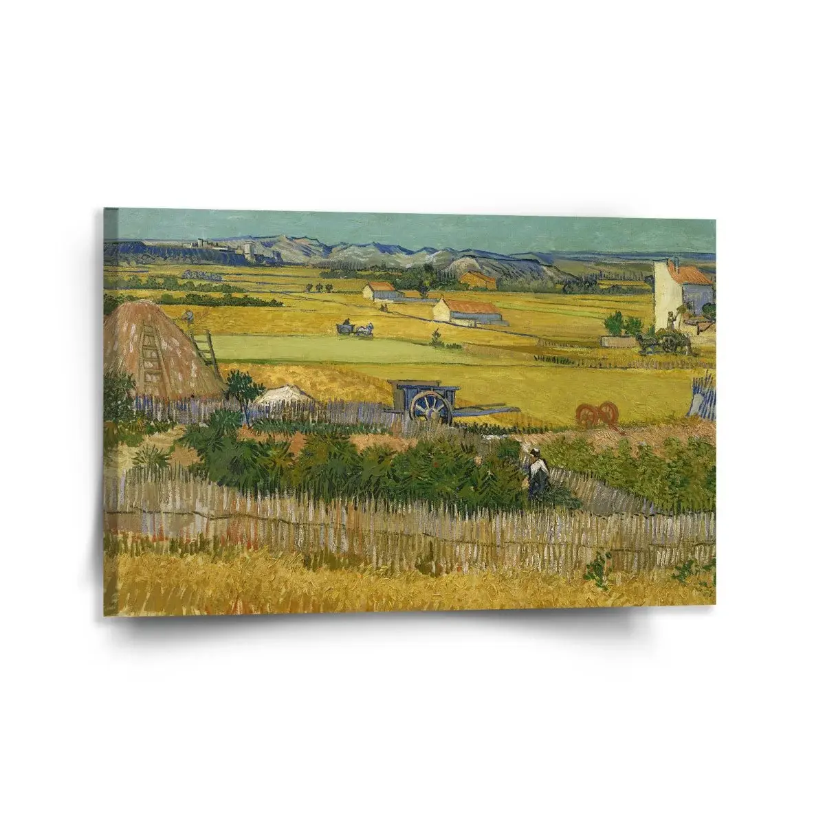 Obraz Sklizeň - Vincent van Gogh - 120x80 cm