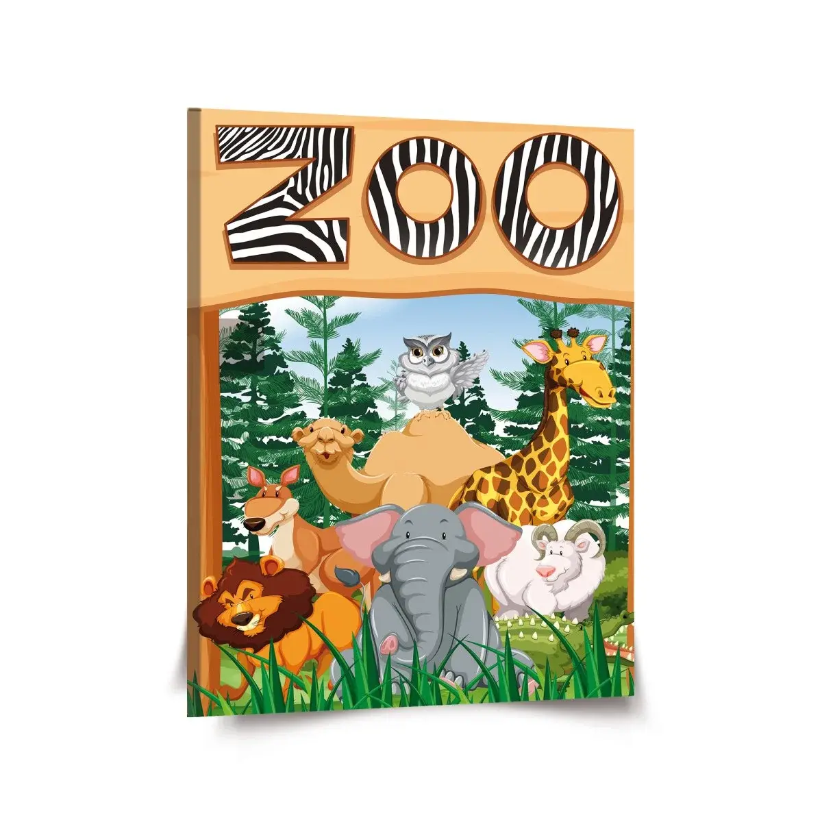 Obraz Zoo - 120x80 cm