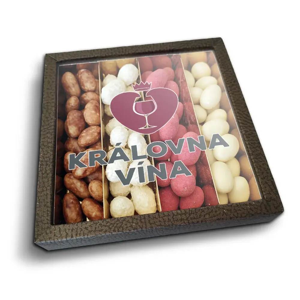 Mandle v čokoládě Královna vína - 4x 80g