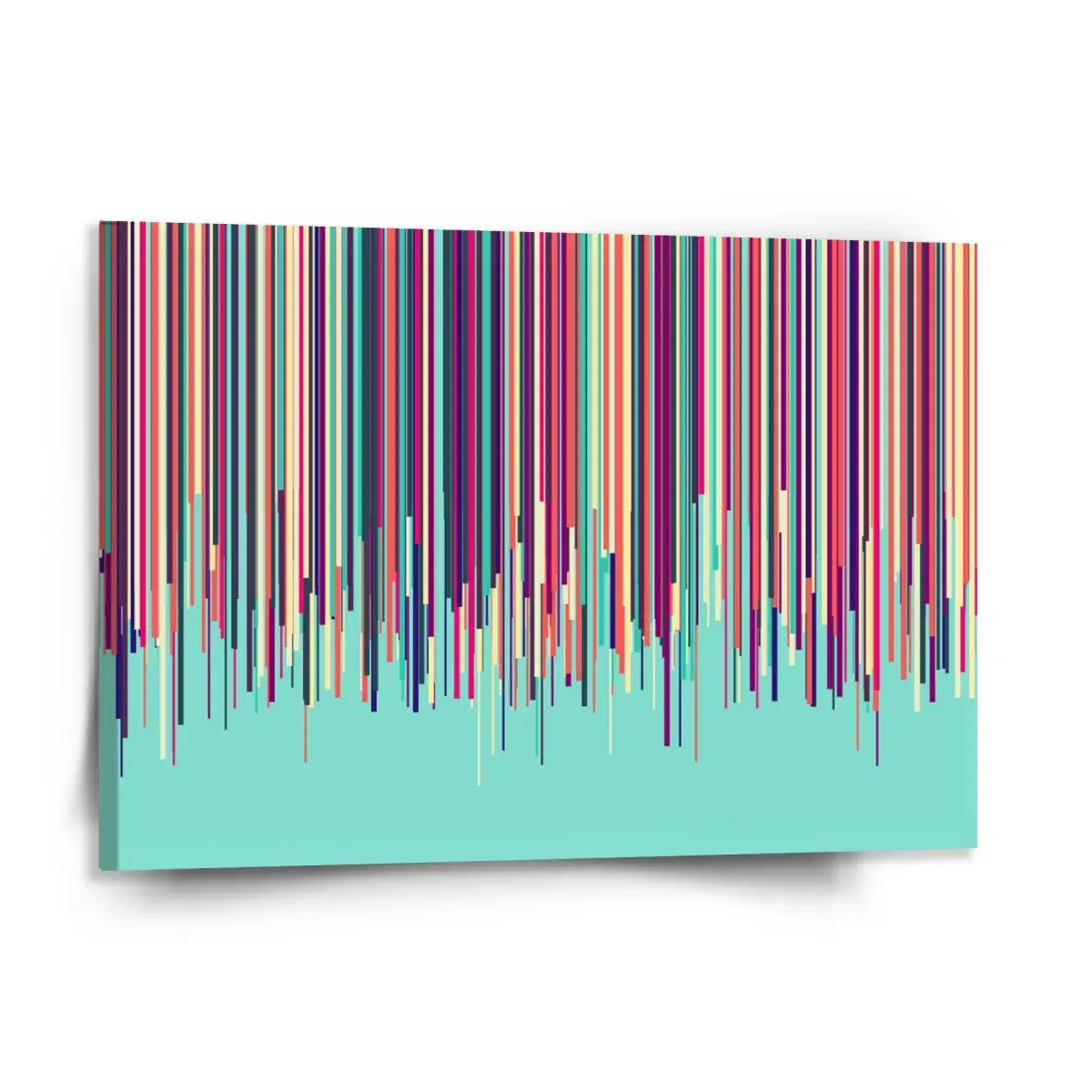 Obraz Stékající barva - 150x110 cm