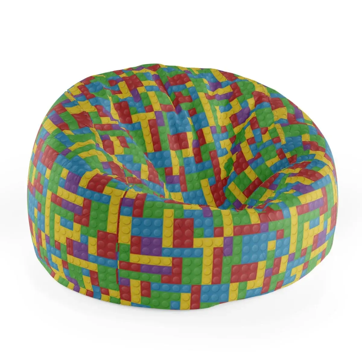 Sedací vak Cocoon Barevná stavebnice - 115 x 75 x 45 cm