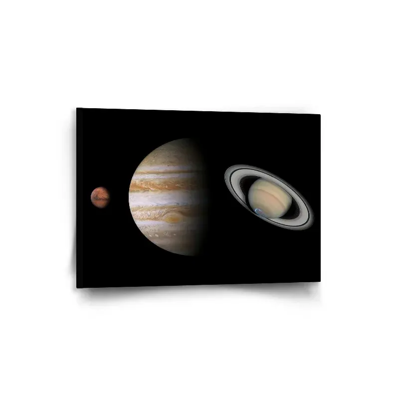Obraz Planety a slunce - 90x60 cm