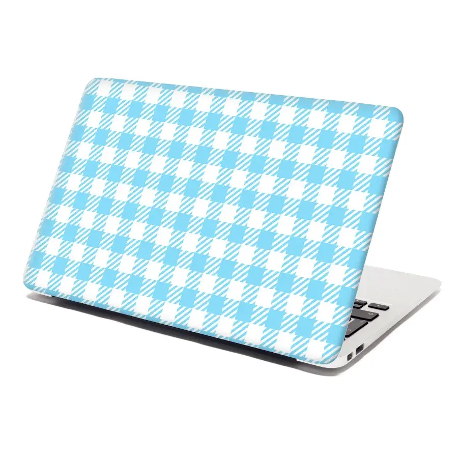 Samolepka na notebook Čtvercový vzor - 38x26 cm